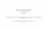 Apostila Estatística - Probabilidades , Distribuição Binomial, Distribuição Normal