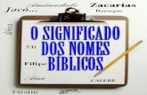 (Ebook - Evangélico) Livro Gospel - O Significado Dos Nomes Bíblicos - Naasom A. Sousa
