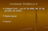 SLIDES DE DIREITO CIVIL (2)- PESSOAS E CAPACIDADES