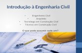Introdução a Engenharia Civil - Profissões