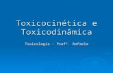 2.3 Toxicocinética e Toxicodinâmica(3)