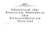 MANUAL DE PERÍCIA MÉDICA DA PREVIDÊNCIA SOCIAL