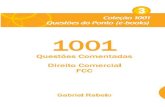 1001 questões comentadas - Direito Comercial FCC