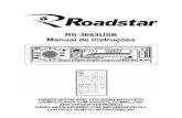 roadstar RS3663