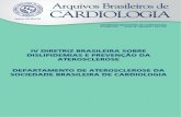 213--Diretriz Brasileira Dislipidemias Aterosclerose