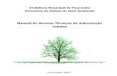 Manual de Normas Técnicas de Arborização Urbana