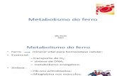 Metabolismo Do Ferro Seminario (1)