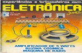 Experiências e Brincadeiras com Eletrônica Jr - Nº03 - 1985