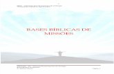 Bases Bíblicas de Missões