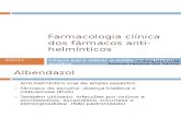 Farmacologia clínica dos fármacos anti-helmínticos