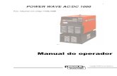 Manual Power Wave AC- DC 1000