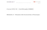 Curso CPA-10 – Certificação ANBID - Módulo 3