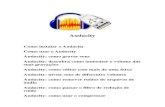 Apostila Do Audacity - Programa Para Editar Audio