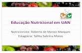 Apresentação - Educação Nutricional em UAN