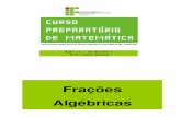 Mat UTFRS 11. Fracoes Algebricas