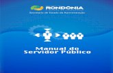Manual do Servidor Público do Estado de RO