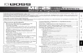 Boss ME-25 Manual Portugues