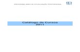 Catálogo Cursos PAAP 2011