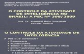 O Controle Da Atividade de Inteligencia No Brasil - PEC No 398-09
