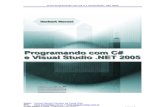Apostila [Iniciante 02] - Curso Program an Do Com c e Visual Studio.net 2005[1]