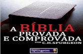 A Bíblia Provada e Comprovada
