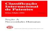 Classificação internacional de patentes - pdf