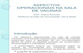 Aspectos Operacionais Na Sala de Vacinas