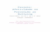 Projeto Afetividade na Prevenção ao Bullyng