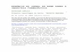 Denúncia do Jornal da Band sobre a Indústria Farmacêutica - Receita Marcada (reportagem completa)