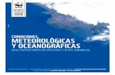 Condiciones meteorológicas y oceanográficas en el Pacífico norte de Costa Rica y playa Junquillal.