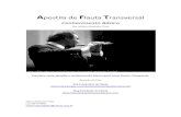 Apostila de Flauta Transversal, Conhecimento Básico. Site Estudante de Flauta - Nilson Mascolo