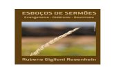 Rubens Giglioni Rosenhein - Esboços de Sermões