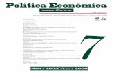 Política Econômica em Foco, número 7 2005-2006, sobre governo lula