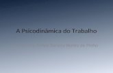 Psicologia Do Trabalho Slide de Prof. Ms. Felipe Saraiva Nunes de Pinho