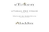 Manual Aladdin eTokenPro PKIClient-x32-4.55 Signed
