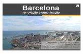 Barcelona - renovação e gentrificação