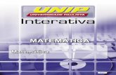 Matematica(MAT-80hs) Unidade I