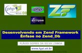Desenvolvimento Com Zend Framework - Zend_Db