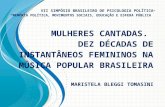 MULHERES CANTADAS. DEZ DÉCADAS DE INS TANTÂNEOS FEMININOS NA MÚSICA POPULAR BRASILEIRA