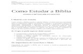 Como Estudar a Biblia (1)