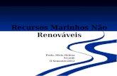 recursos marinhos nao renovaveis