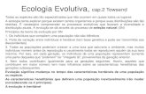 aula 9 ecologia evolutiva + ecologia fisiológica