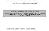 caracterização do Sistema de agricultura no vale de Vila Pouca de Aguiar