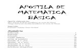 APOSTILA DE MATEMÀTICA BÁSICA