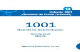 CONCURSO - 1001 Questões de Direito Civial - CESPE