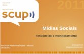 Digitalks Maceio - Mídias Sociais: tendências e monitoramento