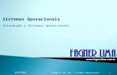 Sistemas Operacionais - (01) Introdu§£o a Sistemas Operacionais