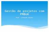Introdução a gestão de projetos com PMBoK