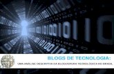 Defesa Monografia: Blogosfera de Tecnologia
