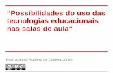 Possibilidades do uso das tecnologias educacionais nas salas de aula